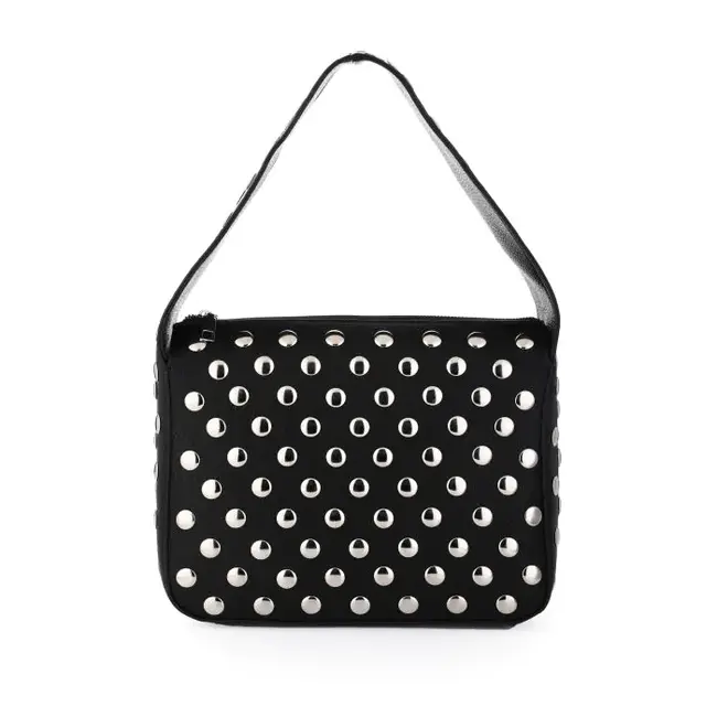 Luxe stud tas - Zwart