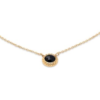 Melano Jewelry Friends Ziva Ketting - Black