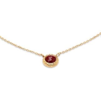 Melano Jewelry Friends Ziva Ketting - Cherry Chocolate