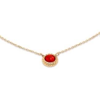 Melano Jewelry Friends Ziva Ketting - Copper Orange