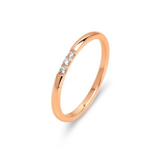 Melano Jewelry Friends Kyara cz ring  - Rosékleurig
