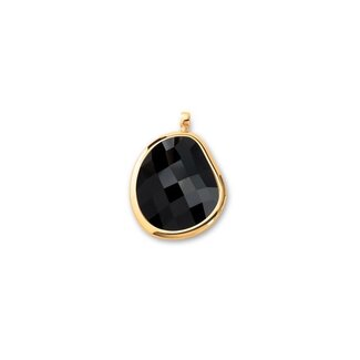 Melano Jewelry Kosmic Shaped facet hanger - Black