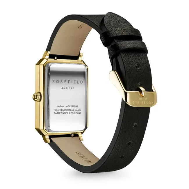 Dameshorloge Octagon Black