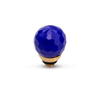 Melano Jewelry Twisted Facet cz ball - Dusk Mauve