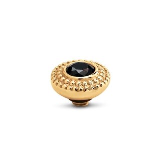 Melano Jewelry Twisted Crystal Bali - Black