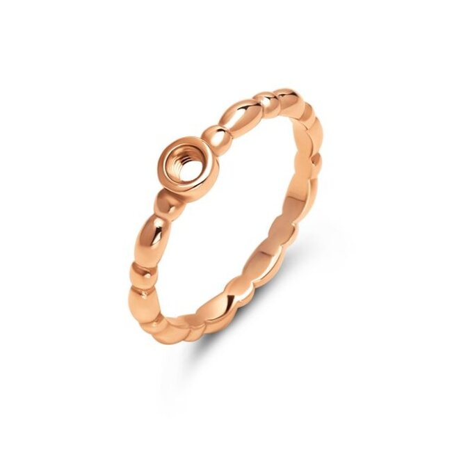 Melano Jewelry Twisted Tiana ring - Rosékleurig