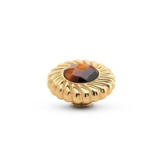 Melano Jewelry Vivid Baroque Gem - Red Tigereye