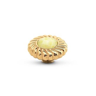 Melano Jewelry Vivid Baroque Gem -  Lemon Aventurine