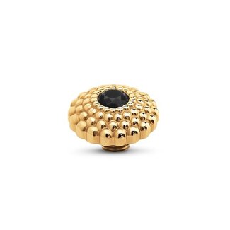 Melano Jewelry Vivid Lotus CZ - Black