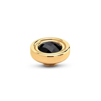 Melano Jewelry Vivid Button - Black