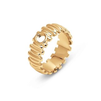 Melano Jewelry Vivid Verano ring - Goudkleurig
