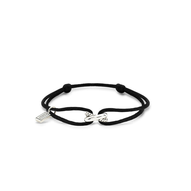 Armband Koord Ben Zilver