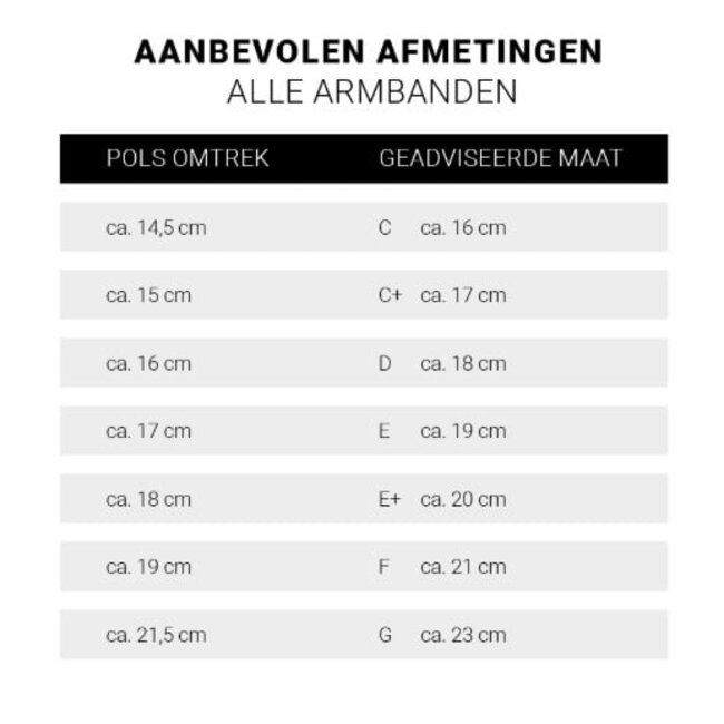 Armband Ellen Leather Black Verguld