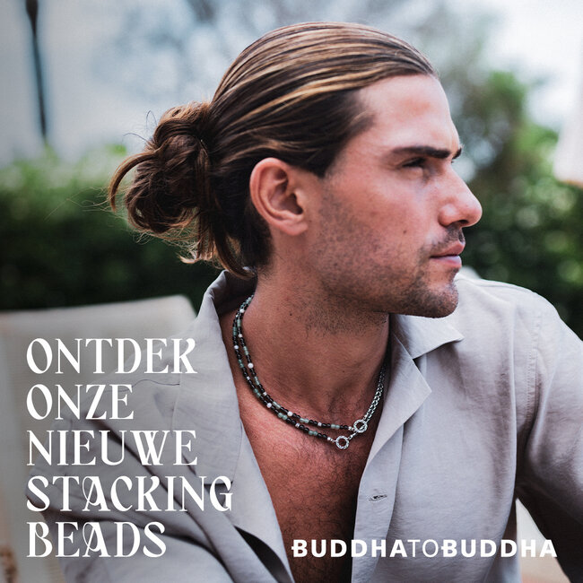 Stacking Ketting Spirit Bead Zilver Tiger Eye Sodalite