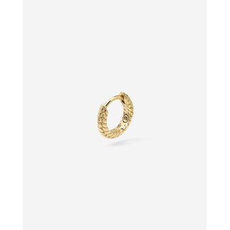 Buddha to Buddha Oorbel Ben Verguld Single Piece