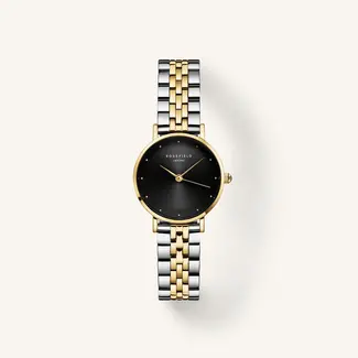 Rosefield Dames Horloge Small Edit Duotone - Black
