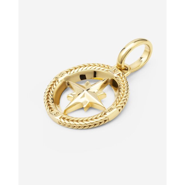Hanger Barbara Mini Compass Verguld