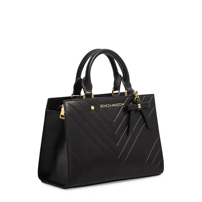 The Sandra Handbag - Black