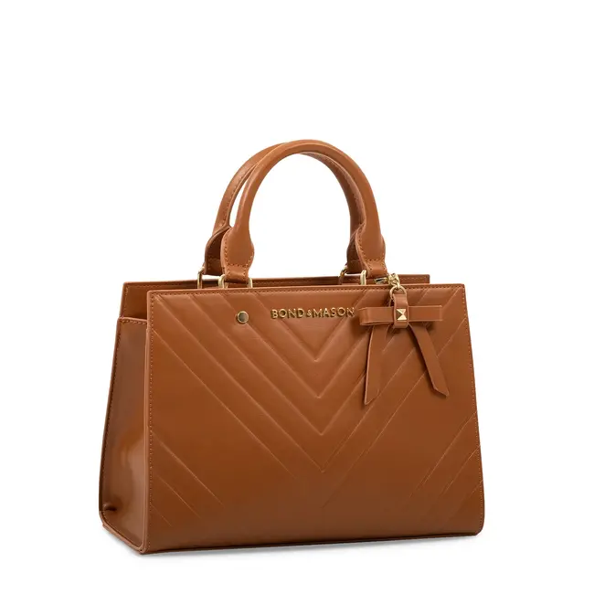 The Sandra Handbag - Brown