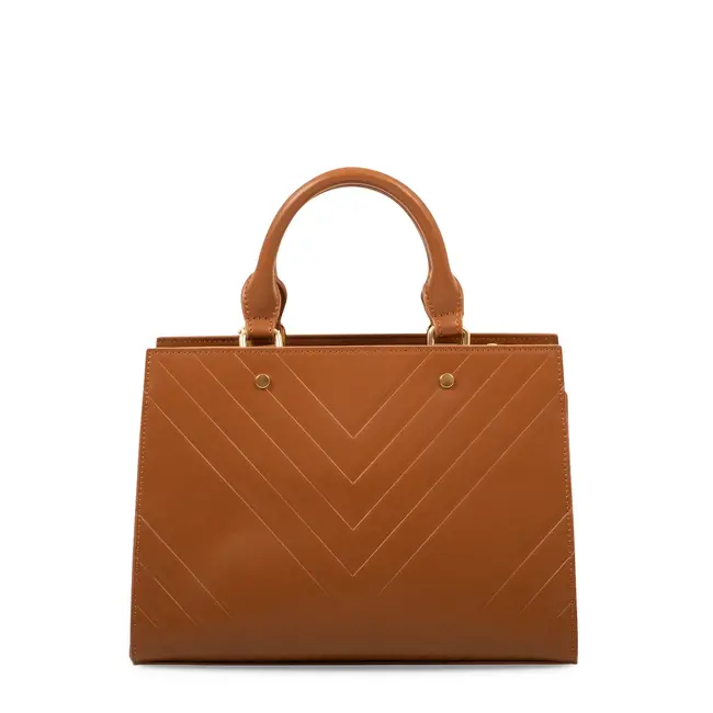 The Sandra Handbag - Brown