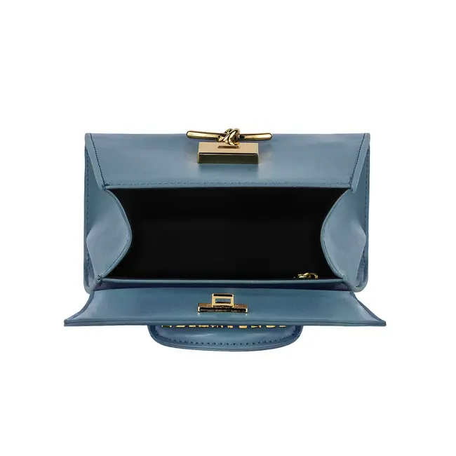 The Kimberly Handbag - Retro Blue