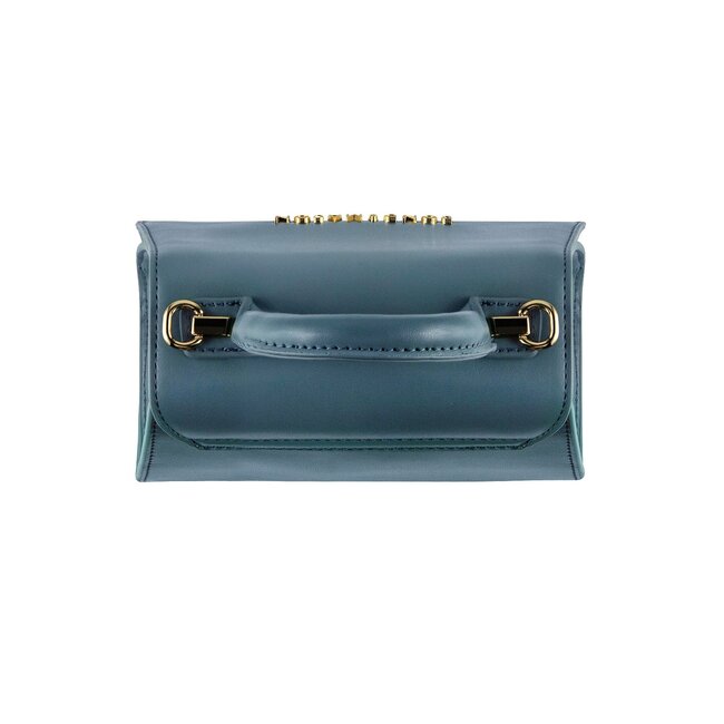 The Kimberly Handbag - Retro Blue