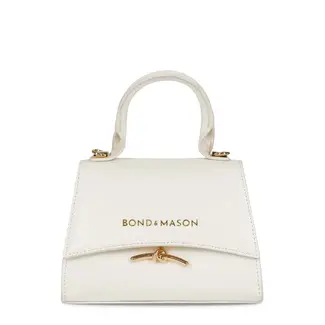 Bond and Mason The Kimberly Handbag - White
