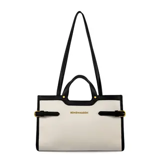 Bond and Mason The Elisabeth Tote Bag - White