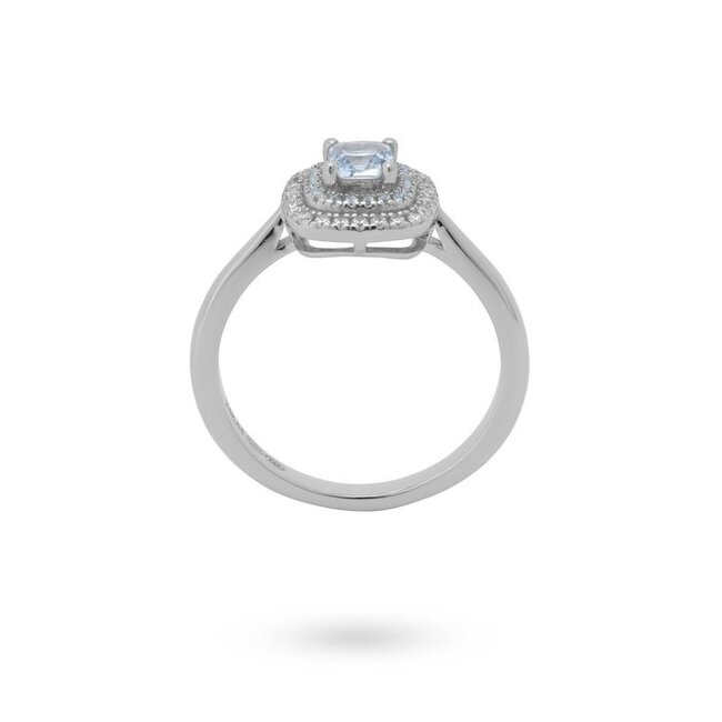 Ring met gekleurde stenen maat 56 - 124153S