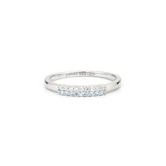 24Kae Ring met gekleurde stenen - 124163S