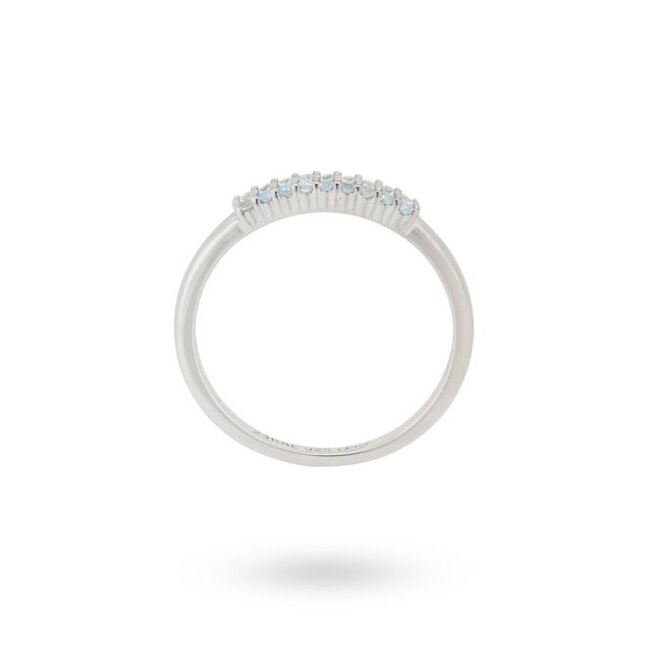 Ring met gekleurde stenen - 124163S