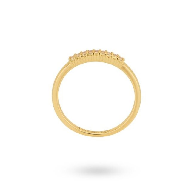 Ring met gekleurde stenen - 124163Y