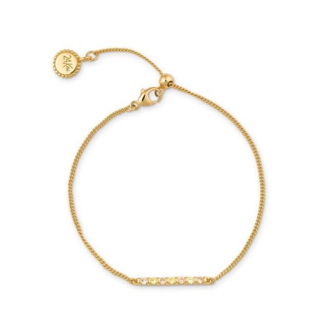 Armband met gekleurde stenen - 22487Y