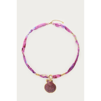 My Jewellery Nomads bandana ketting met schelp