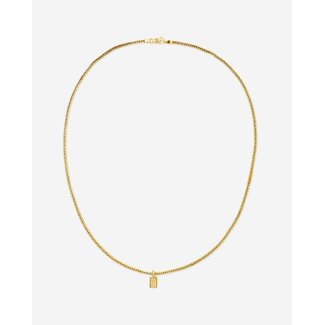 Buddha to Buddha Ketting Barbara XS Verguld 50cm