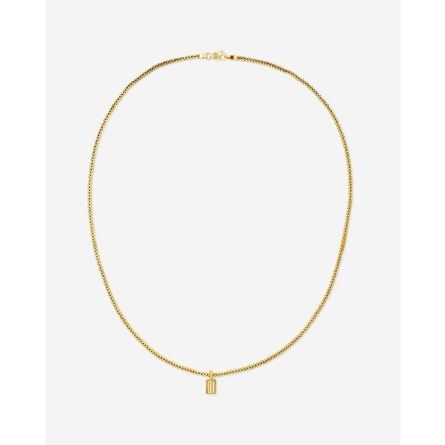 Ketting Barbara XS Verguld 50cm