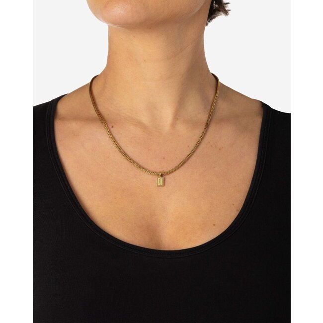 Ketting Barbara XS Verguld 50cm