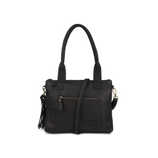 Bag2Bag Tas Model Edson - Zwart