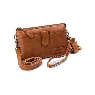 Bag2Bag Tas Model Dover - Cognac