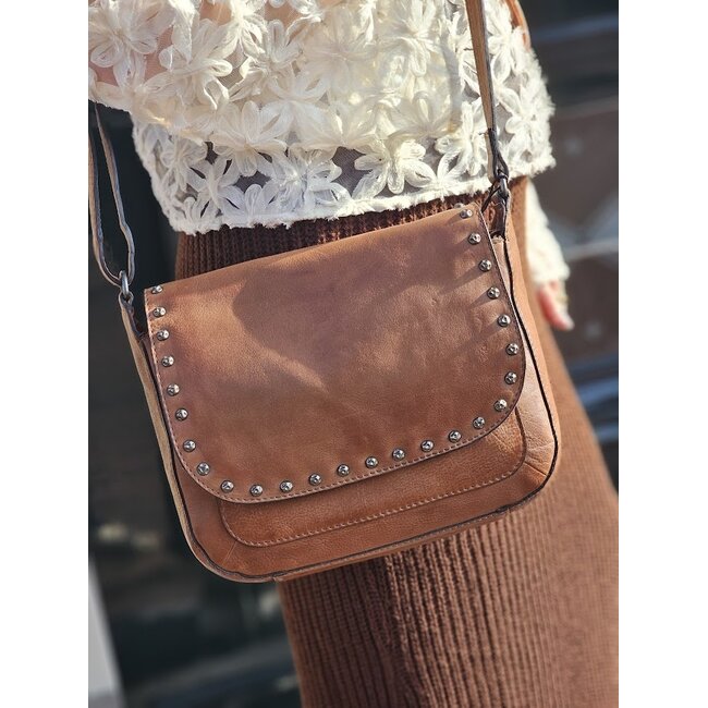 Tas Model Vardo - Cognac