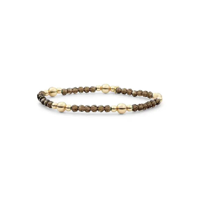 Bold Mix Armband Smoky Quartz