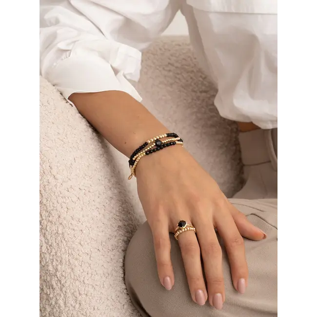 Reverse Universe Armband Onyx