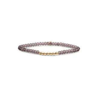 Sparkling Jewels Reverse Universe Armband Smoky Quartz