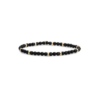 Sparkling Jewels Roundel Interstellar Armband Onyx