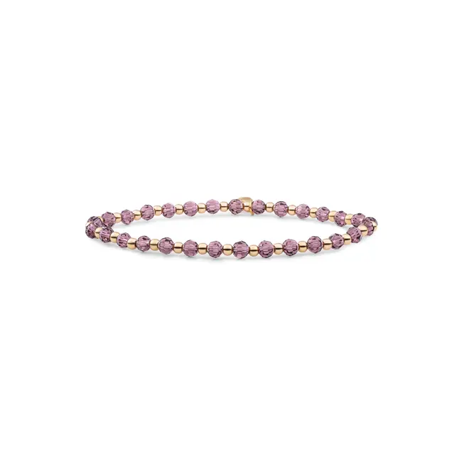Interstellar Armband Aubergine Quartz
