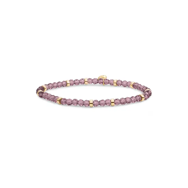 Roundel Interstellar Armband Aubergine Quartz