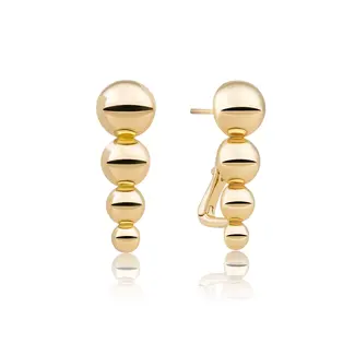 Sparkling Jewels Bubble Push Back Oorbellen