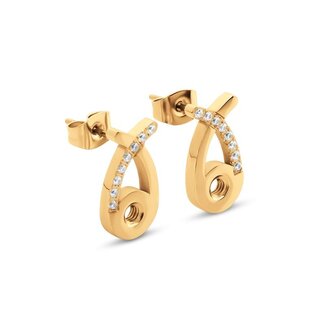 Melano Jewelry Twisted Tabita oorbellen