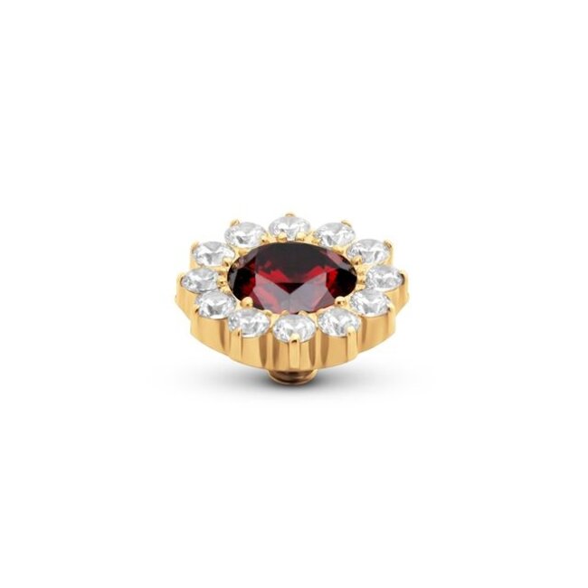 Melano Jewelry Twisted Slay - D-D Garnet