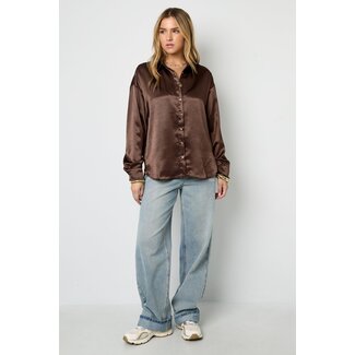 My Jewellery Blouse met zijden look